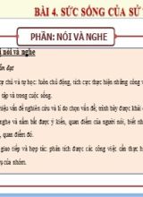Bài giảng Ngữ văn Lớp 10 (Sách Kết nối tri thức) - Bài 4 Phần nói và nghe - Sức sống của sử thi - Năm học 2022-2023